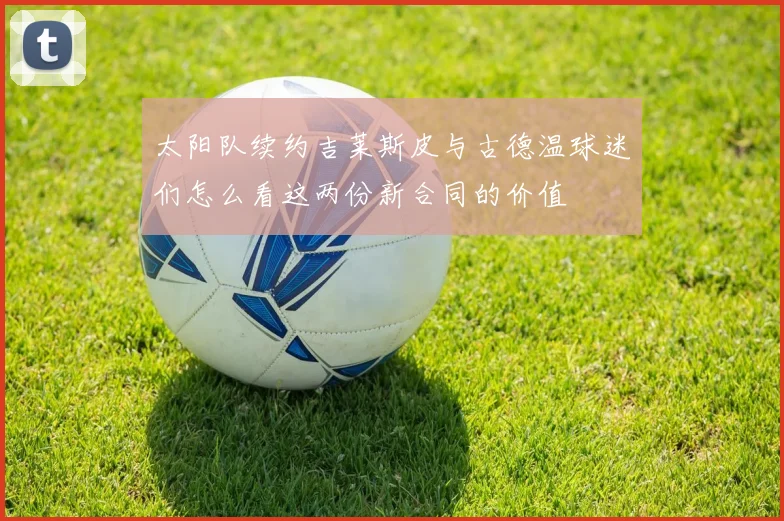 太阳队续约吉莱斯皮与古德温球迷们怎么看这两份新合同的价值